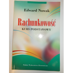 Rachunkowość kurs podstawowy Edward Nowak