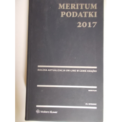 Meritum Podatki 2017 Aleksander Kaźmierski