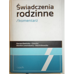 ŚWIADCZENIA RODZINNE KOMENTARZ
